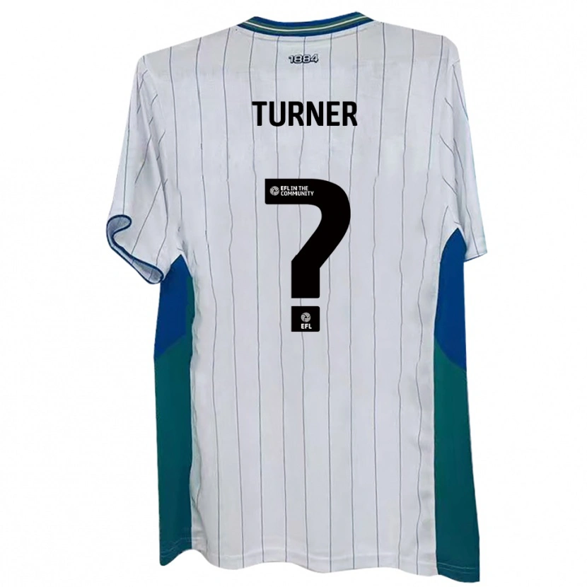 Danxen Men Aaliyah Turner #0 White Green Blue Home Jersey 2025/26 T-Shirt