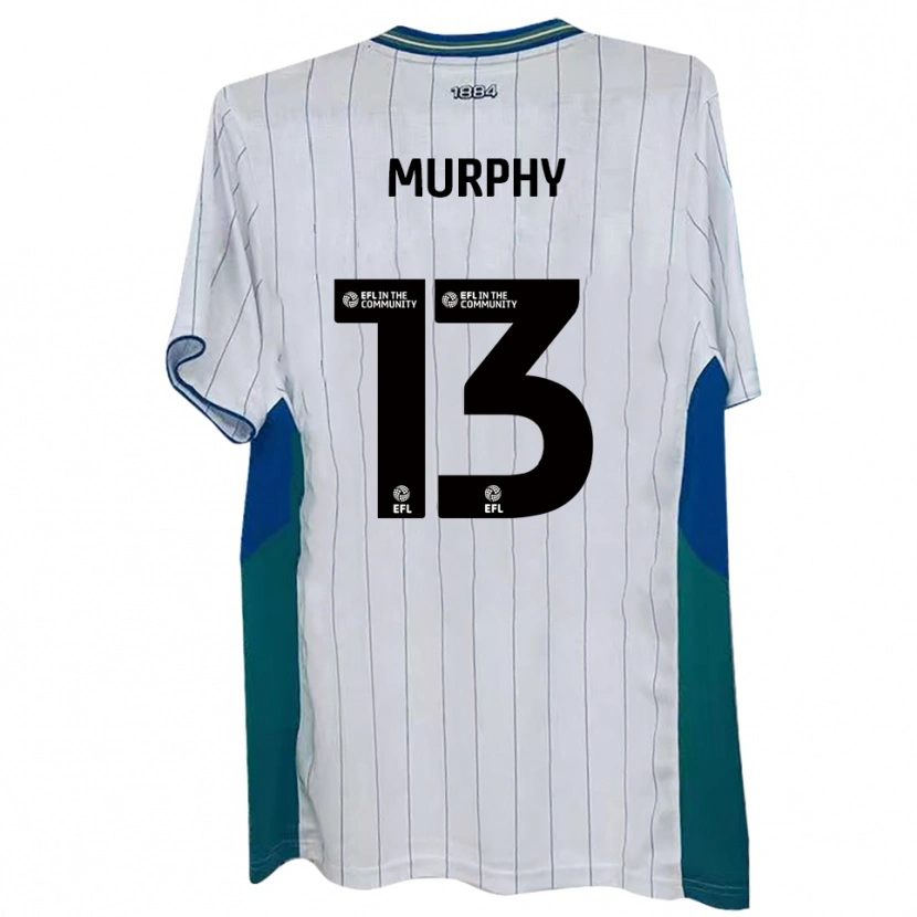 Danxen Men Joe Murphy #13 White Green Blue Home Jersey 2025/26 T-Shirt