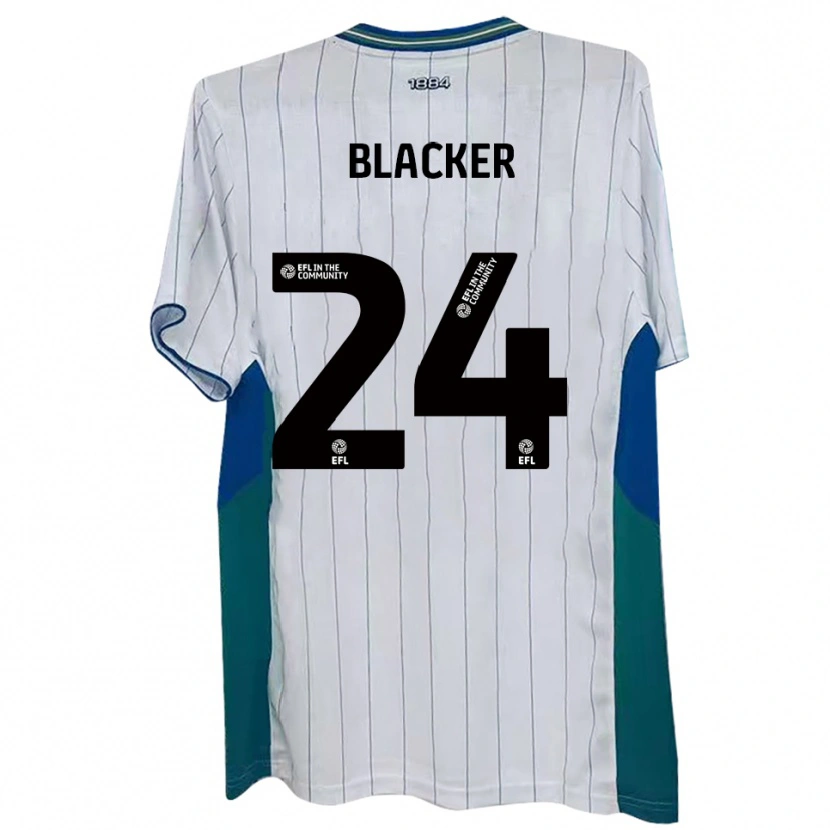 Danxen Men Billy Blacker #24 White Green Blue Home Jersey 2025/26 T-Shirt