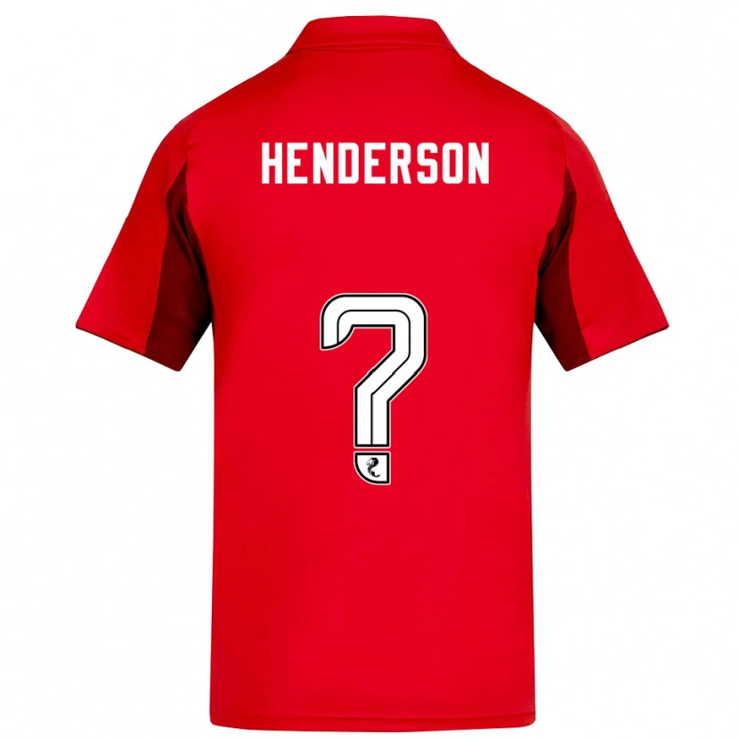 Danxen Men Jay Henderson #0 Red Burgundy Home Jersey 2025/26 T-Shirt