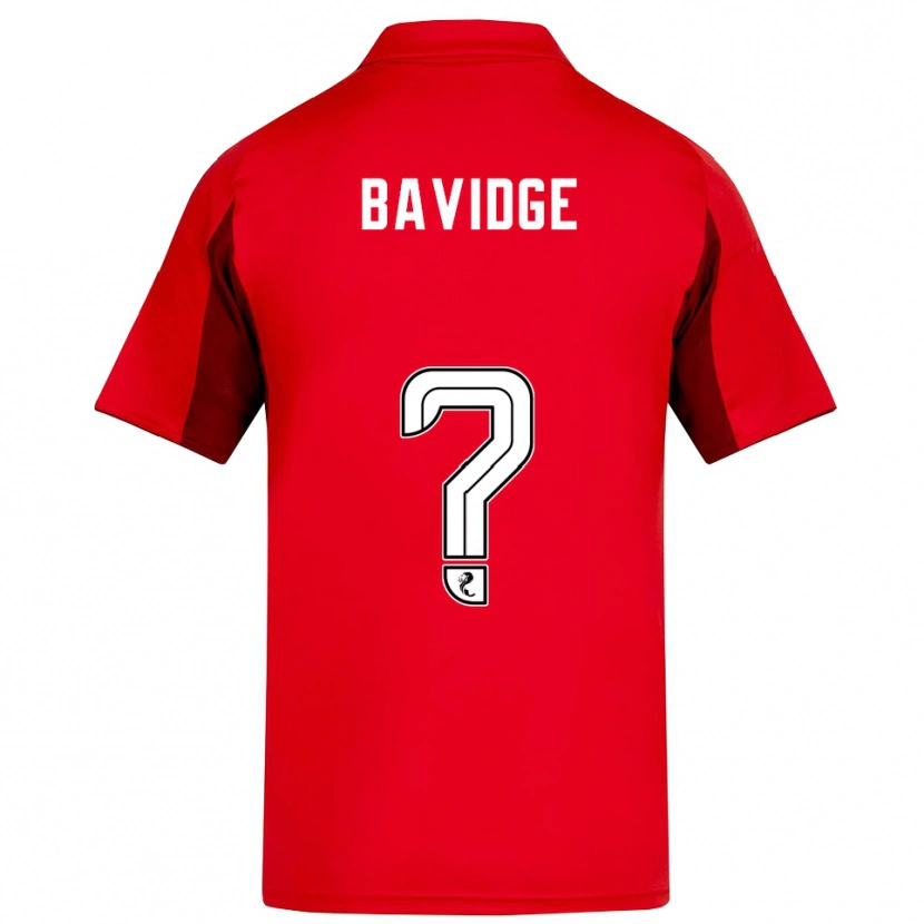 Danxen Men Alfie Bavidge #0 Red Burgundy Home Jersey 2025/26 T-Shirt
