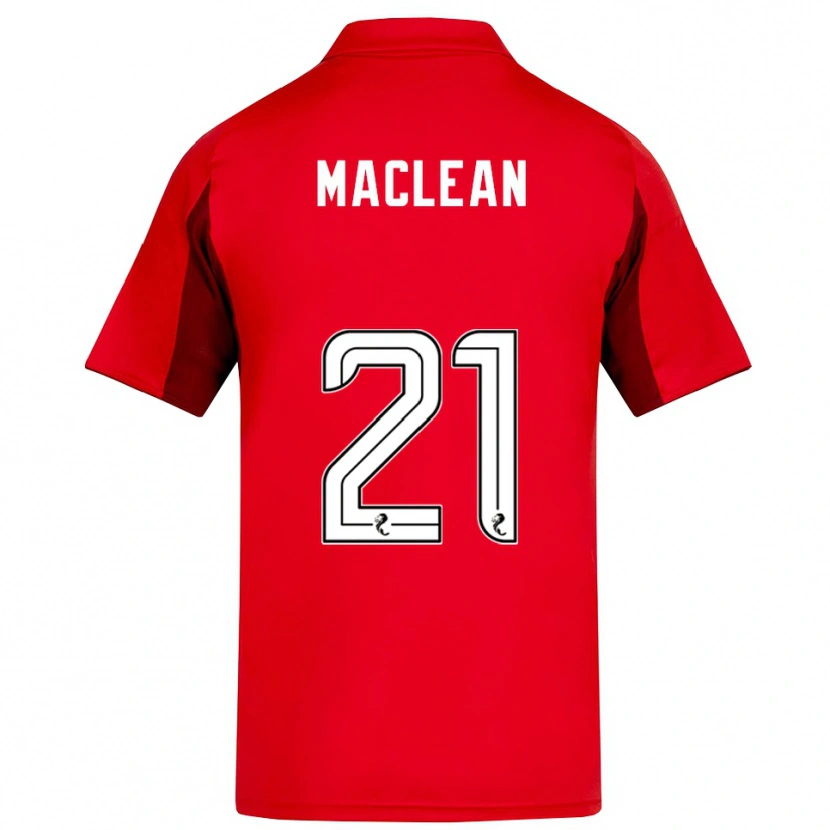 Danxen Men Miriam Maclean #21 Red Burgundy Home Jersey 2025/26 T-Shirt