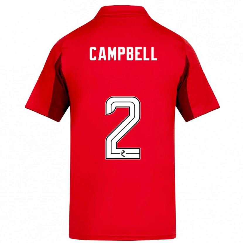 Danxen Men Loren Campbell #2 Red Burgundy Home Jersey 2025/26 T-Shirt