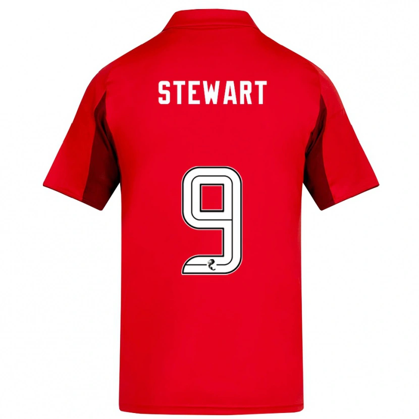 Danxen Men Hannah Stewart #9 Red Burgundy Home Jersey 2025/26 T-Shirt
