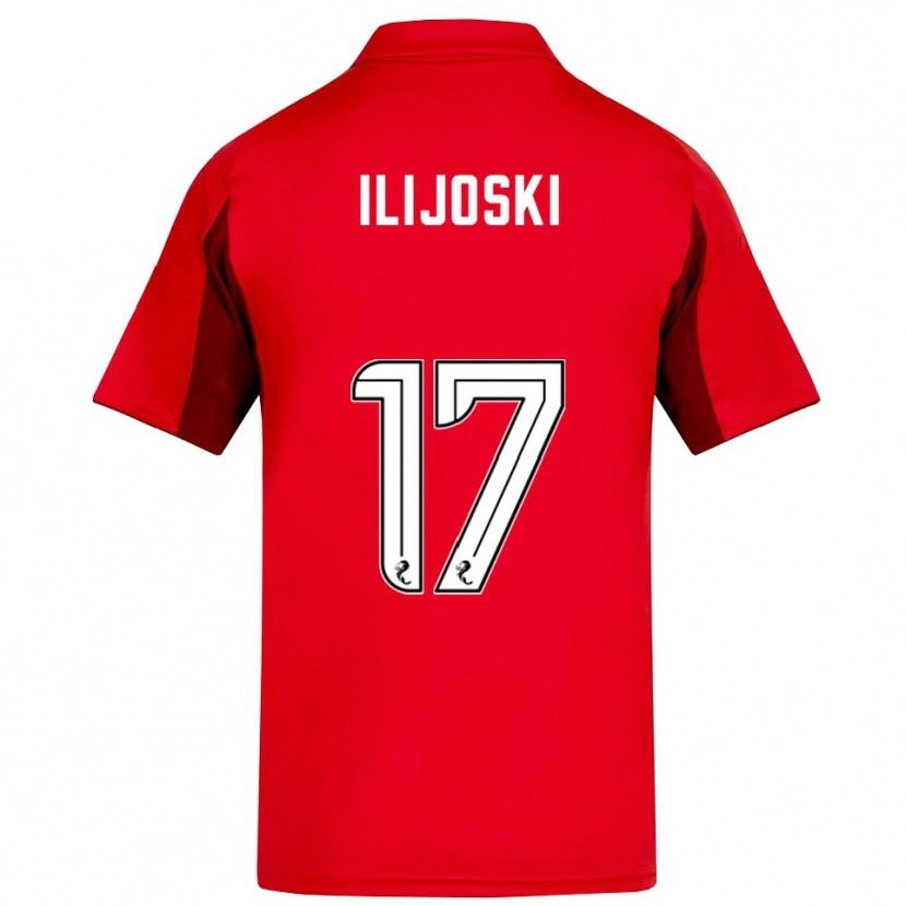 Danxen Men Emma Ilijoski #17 Red Burgundy Home Jersey 2025/26 T-Shirt