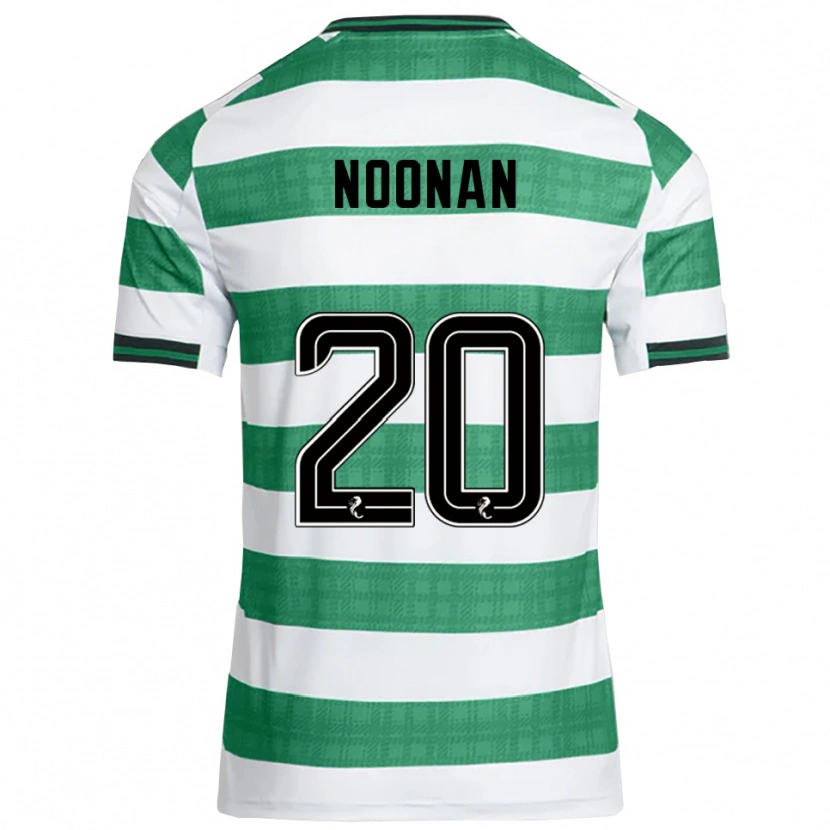 Danxen Men Saoirse Noonan #20 Green White Home Jersey 2025/26 T-Shirt
