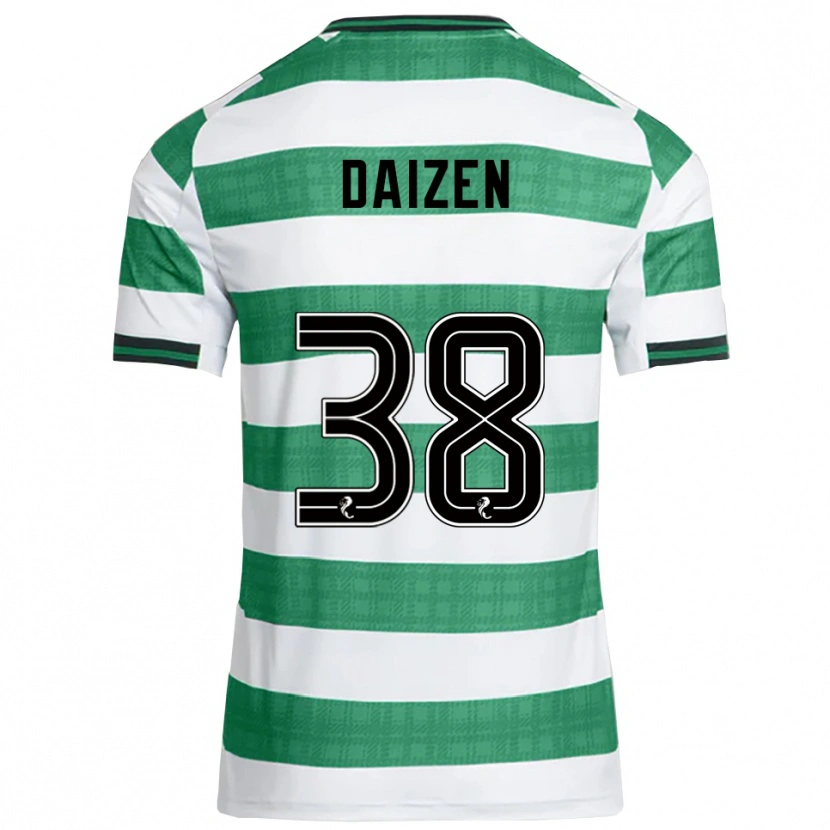 Danxen Men Daizen Maeda #38 Green White Home Jersey 2025/26 T-Shirt