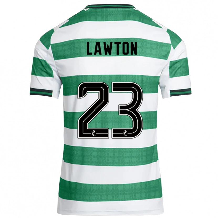Danxen Men Emma Lawton #23 Green White Home Jersey 2025/26 T-Shirt