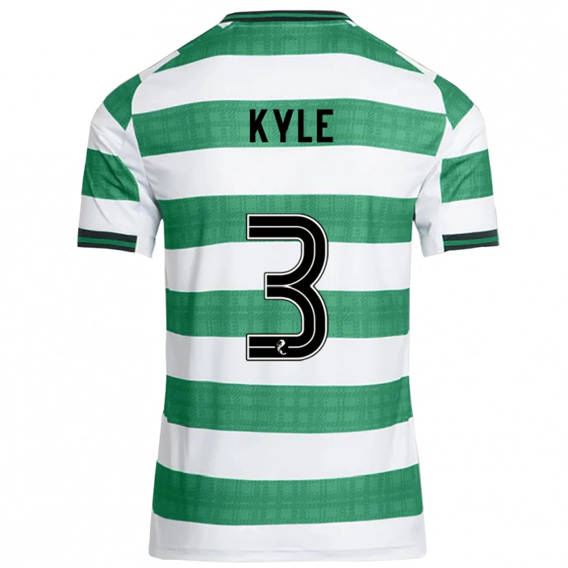 Danxen Men Andrew Kyle #3 Green White Home Jersey 2025/26 T-Shirt