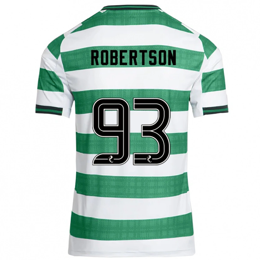 Danxen Men Mitchell Robertson #93 Green White Home Jersey 2025/26 T-Shirt