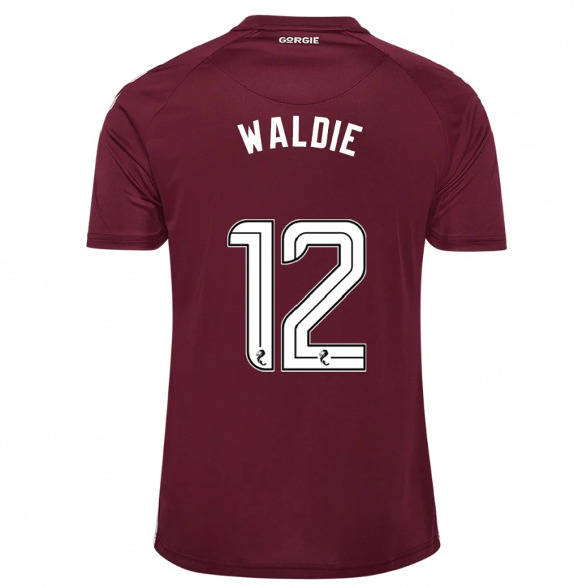 Danxen Men Lizzie Waldie #12 Burgundy White Home Jersey 2025/26 T-Shirt