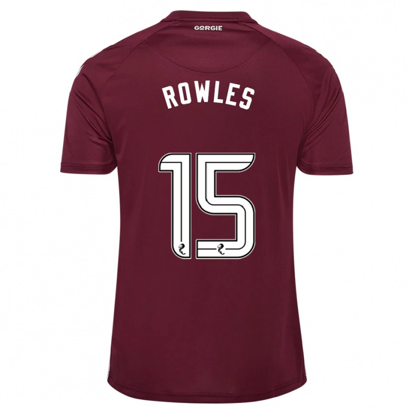Danxen Men Kye Rowles #15 Burgundy White Home Jersey 2025/26 T-Shirt