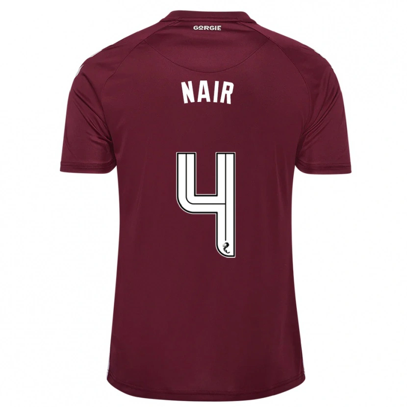 Danxen Men Kenzi Nair #4 Burgundy White Home Jersey 2025/26 T-Shirt