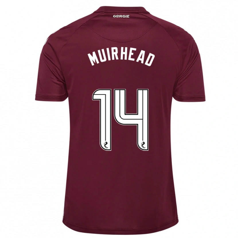 Danxen Men Owen Muirhead #14 Burgundy White Home Jersey 2025/26 T-Shirt