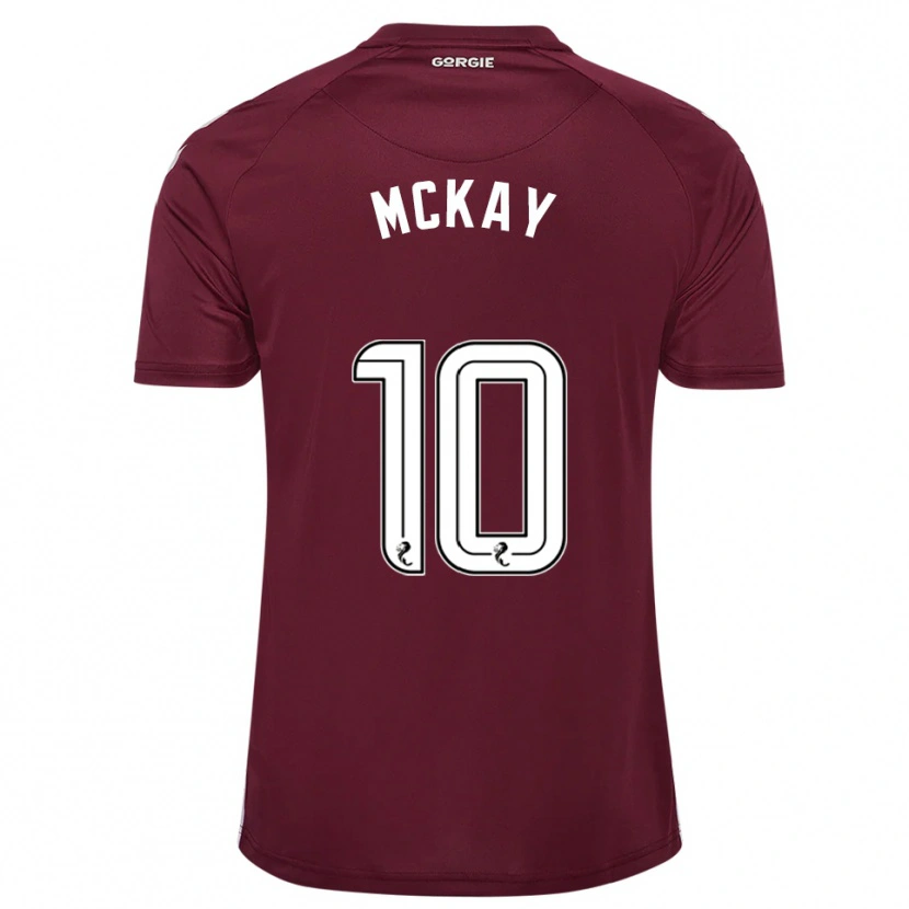 Danxen Men Barrie Mckay #10 Burgundy White Home Jersey 2025/26 T-Shirt