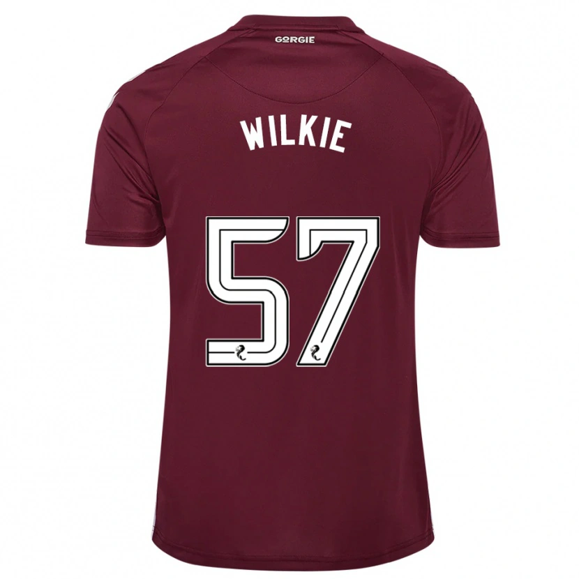 Danxen Men Coupar Wilkie #57 Burgundy White Home Jersey 2025/26 T-Shirt
