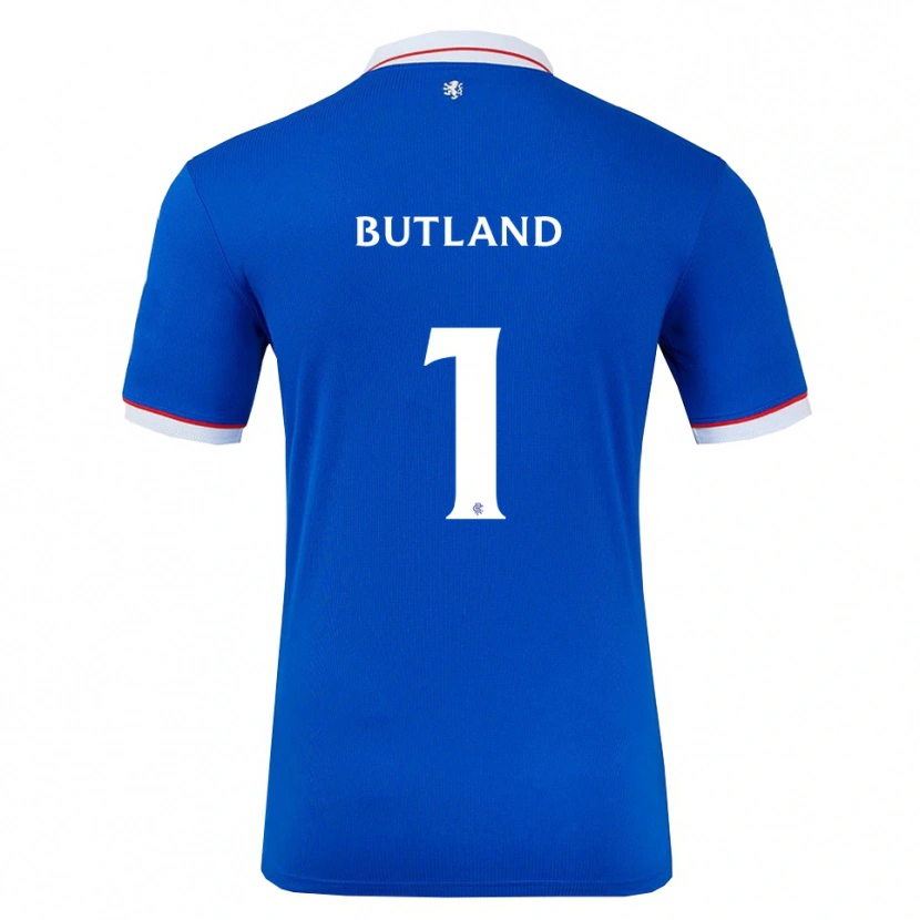Danxen Men Jack Butland #1 Blue White Home Jersey 2025/26 T-Shirt