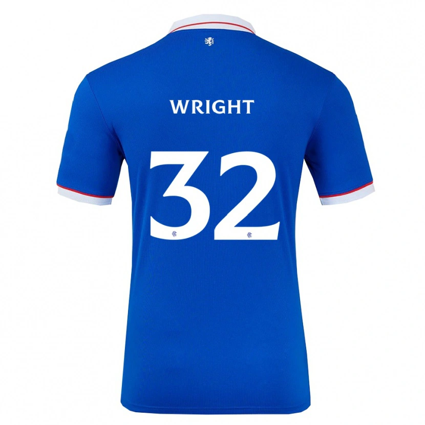 Danxen Men Kieran Wright #32 Blue White Home Jersey 2025/26 T-Shirt