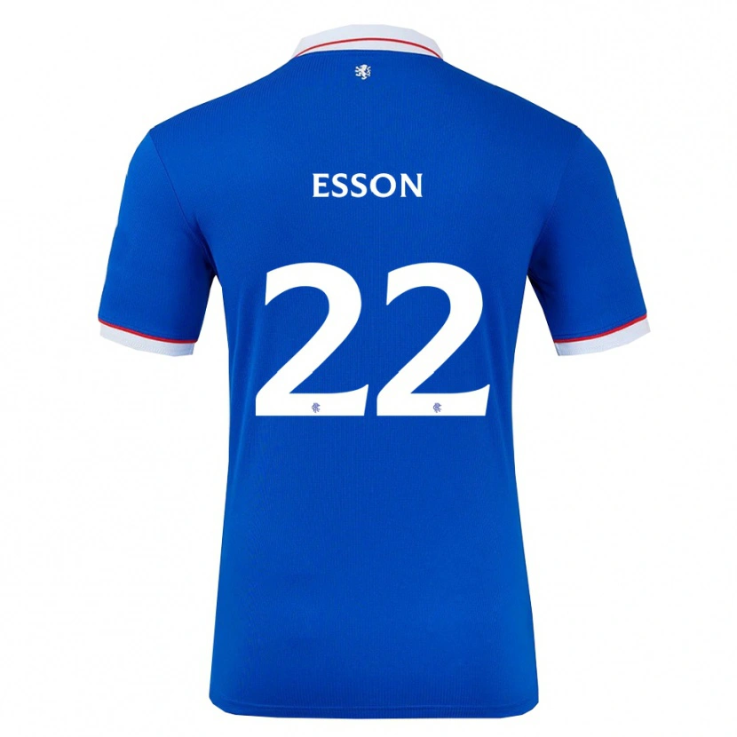 Danxen Men Victoria Esson #22 Blue White Home Jersey 2025/26 T-Shirt