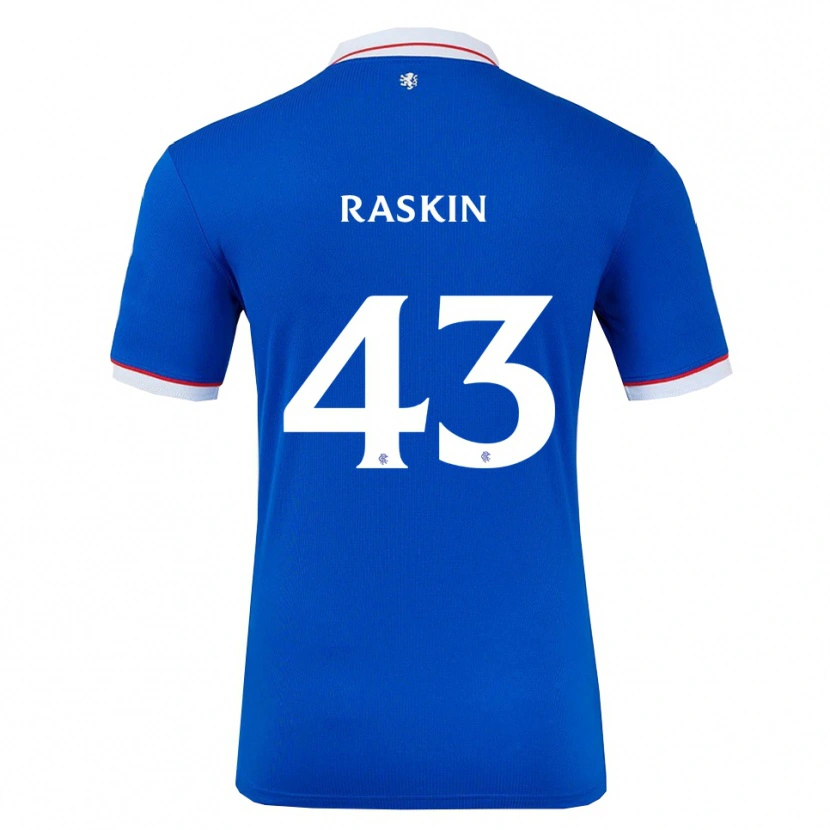 Danxen Men Nicolas Raskin #43 Blue White Home Jersey 2025/26 T-Shirt