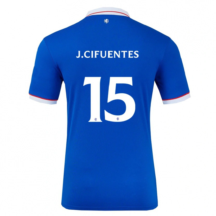 Danxen Men José Cifuentes #15 Blue White Home Jersey 2025/26 T-Shirt