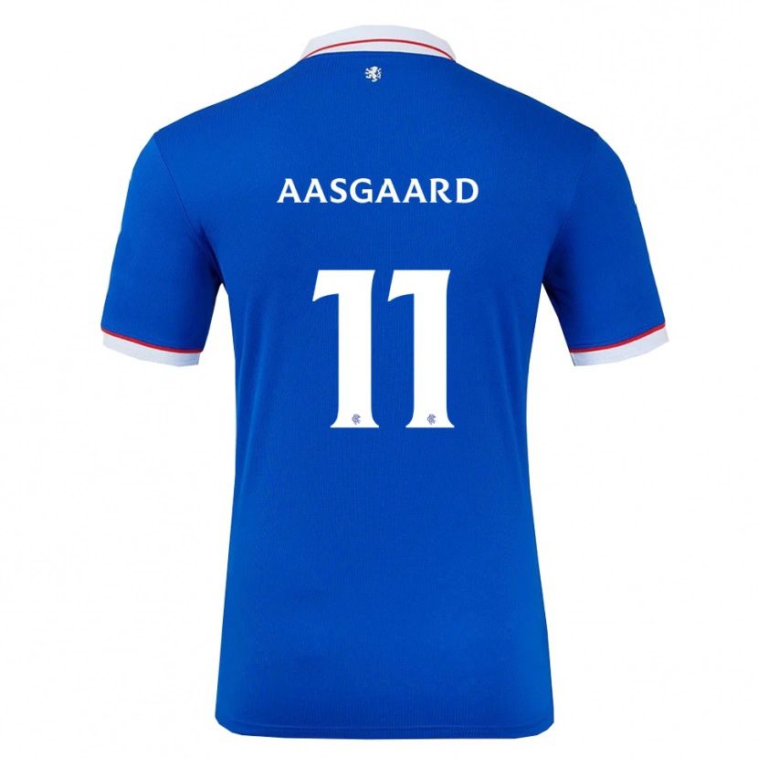 Danxen Men Thelo Aasgaard #11 Blue White Home Jersey 2025/26 T-Shirt