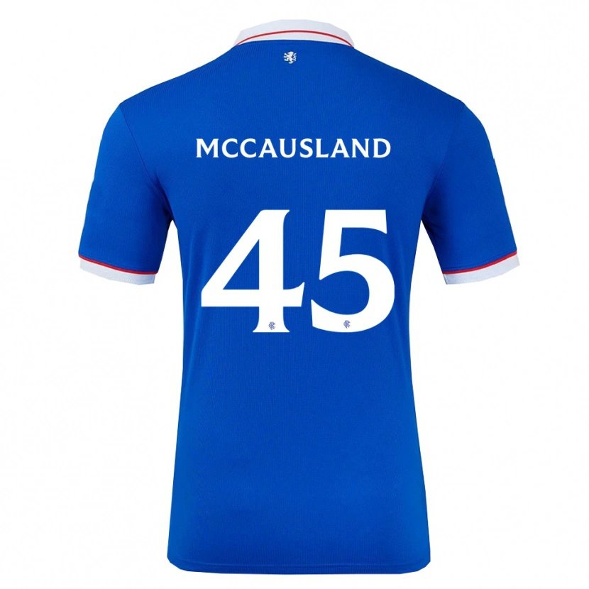 Danxen Men Ross Mccausland #45 Blue White Home Jersey 2025/26 T-Shirt