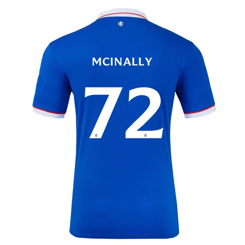 Danxen Men Darren Mcinally #72 Blue White Home Jersey 2025/26 T-Shirt