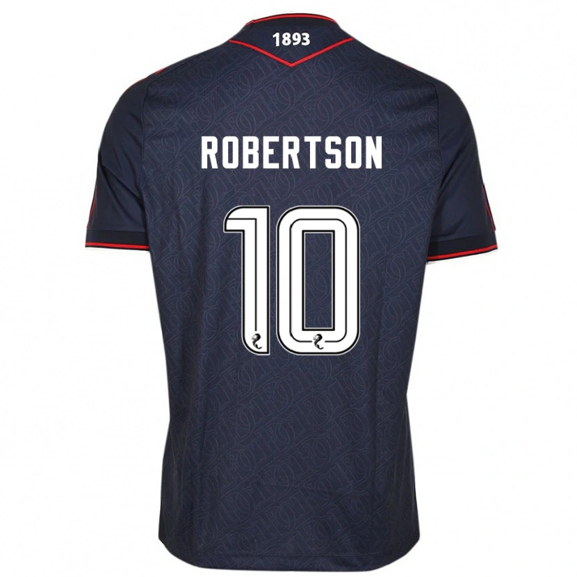 Danxen Men Finlay Robertson #10 Navy White Home Jersey 2025/26 T-Shirt