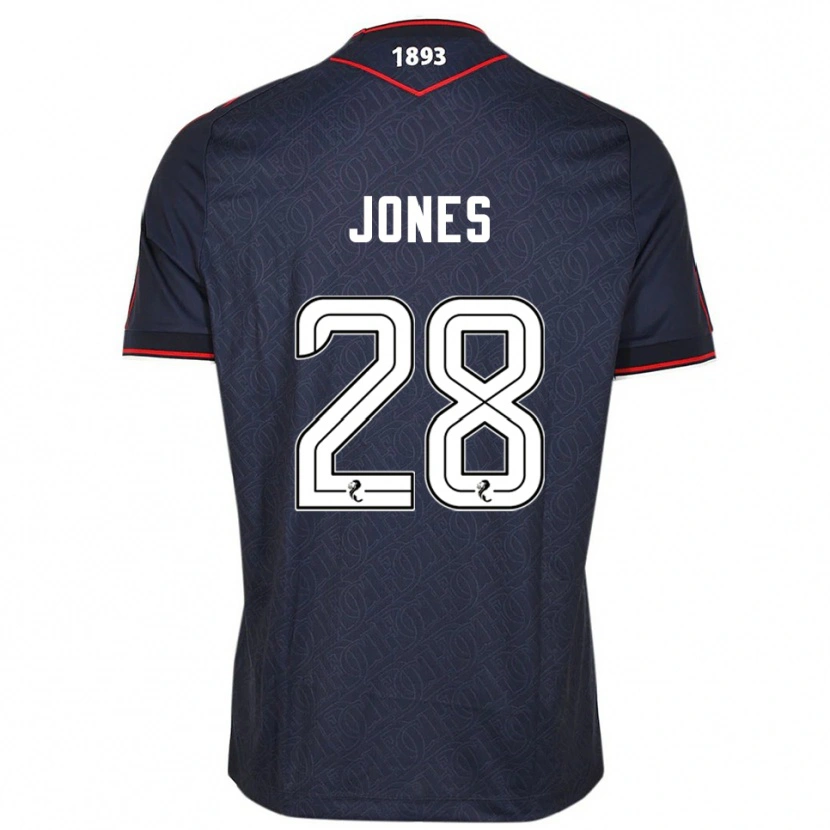 Danxen Men Callum Jones #28 Navy White Home Jersey 2025/26 T-Shirt