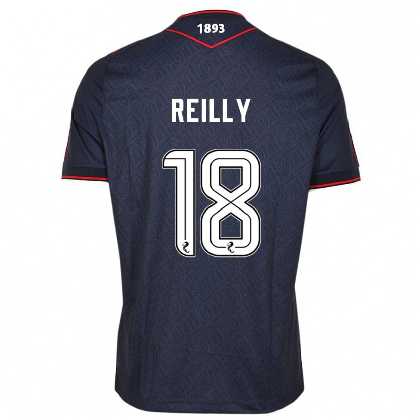 Danxen Men Charlie Reilly #18 Navy White Home Jersey 2025/26 T-Shirt