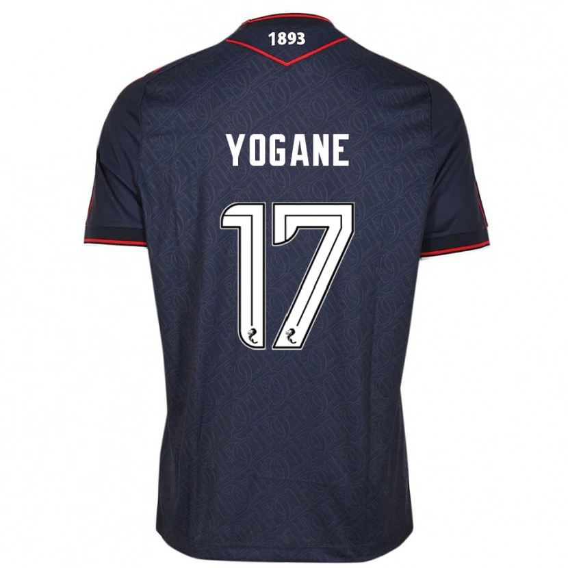 Danxen Men Tony Yogane #17 Navy White Home Jersey 2025/26 T-Shirt