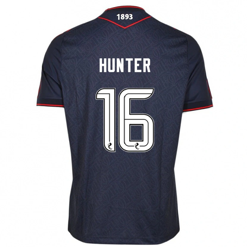 Danxen Men Michael Hunter #16 Navy White Home Jersey 2025/26 T-Shirt