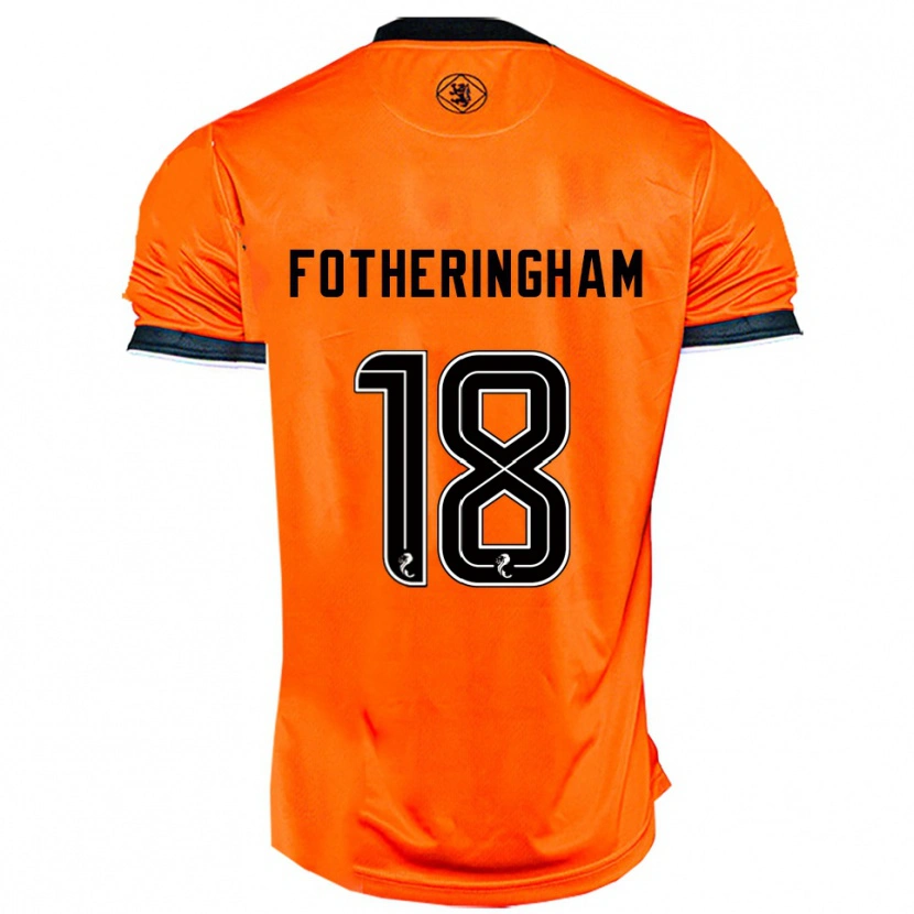 Danxen Men Kai Fotheringham #18 Orange Black Home Jersey 2025/26 T-Shirt