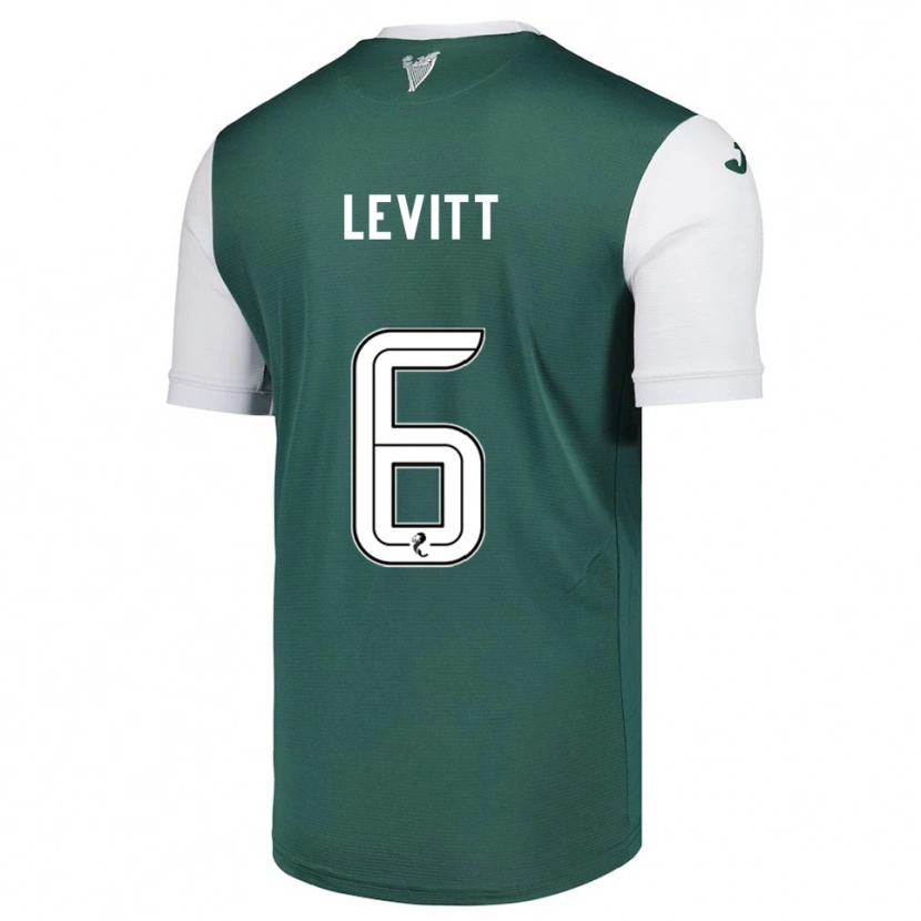 Danxen Men Dylan Levitt #6 Green White Home Jersey 2025/26 T-Shirt