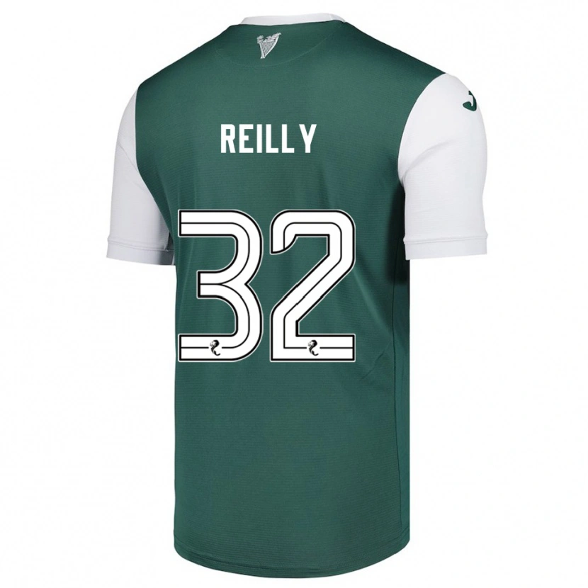 Danxen Men Kirsten Reilly #32 Green White Home Jersey 2025/26 T-Shirt