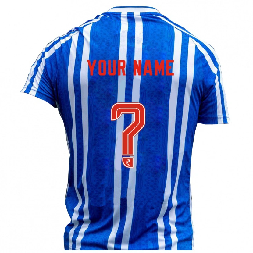 Danxen Men Your Name #0 Blue White Home Jersey 2025/26 T-Shirt