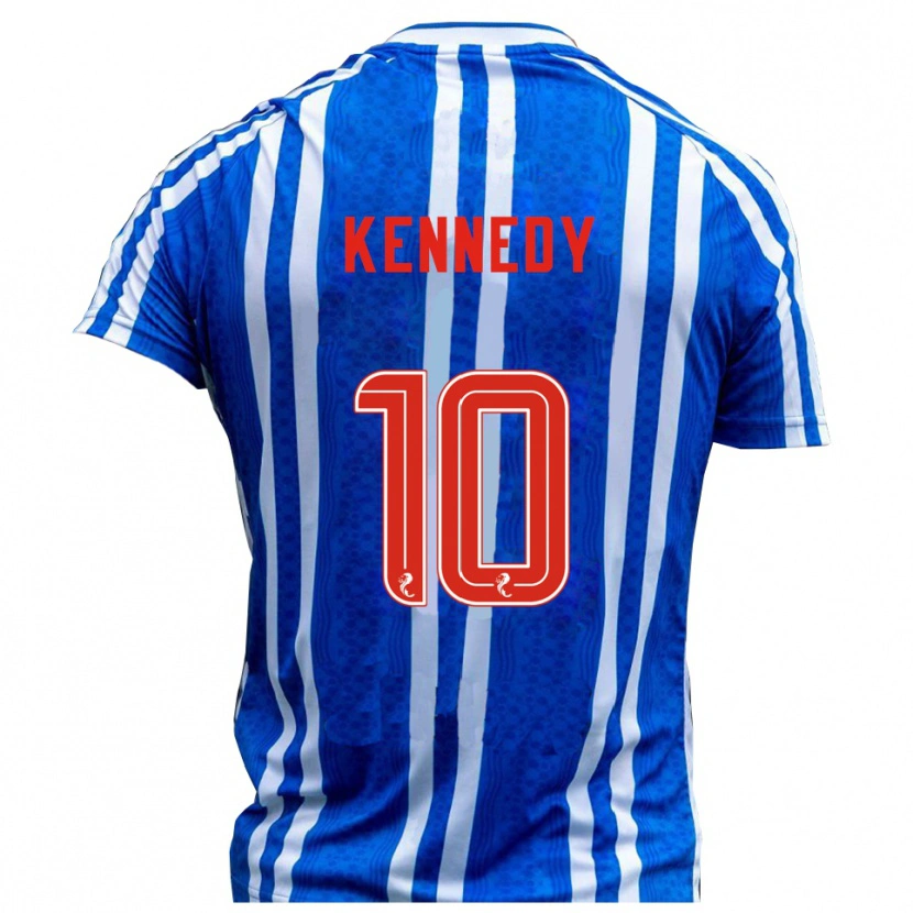 Danxen Men Matty Kennedy #10 Blue White Home Jersey 2025/26 T-Shirt