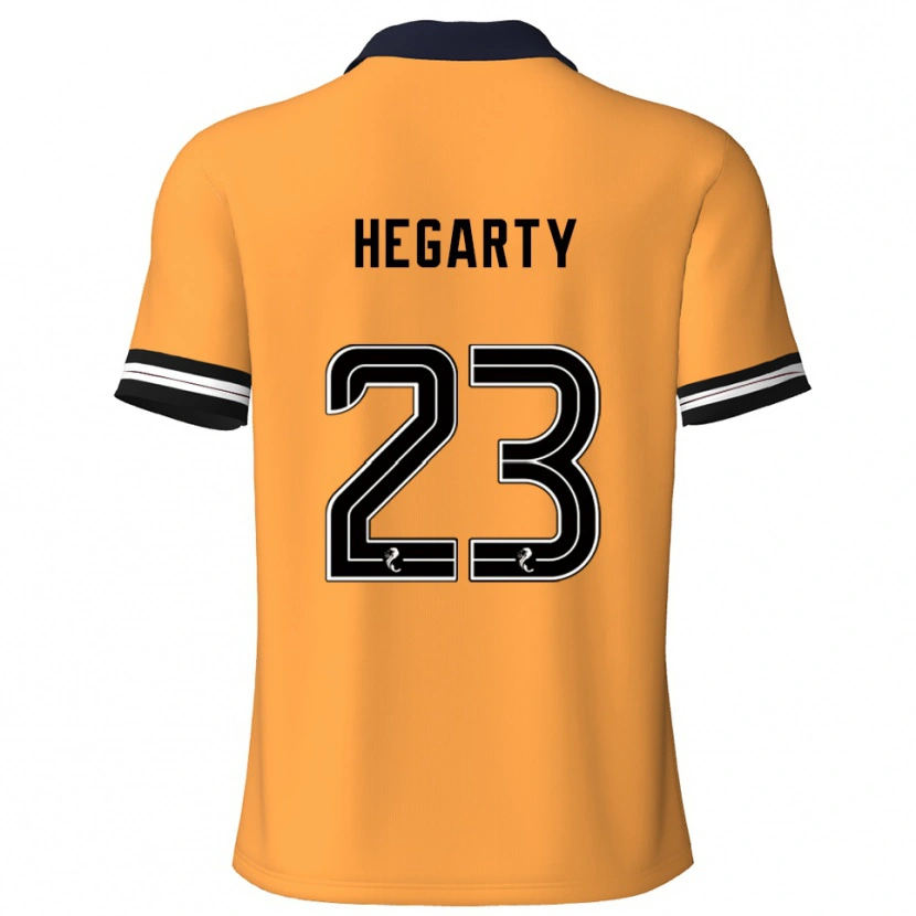 Danxen Men Nina Hegarty #23 Yellow Black Home Jersey 2025/26 T-Shirt