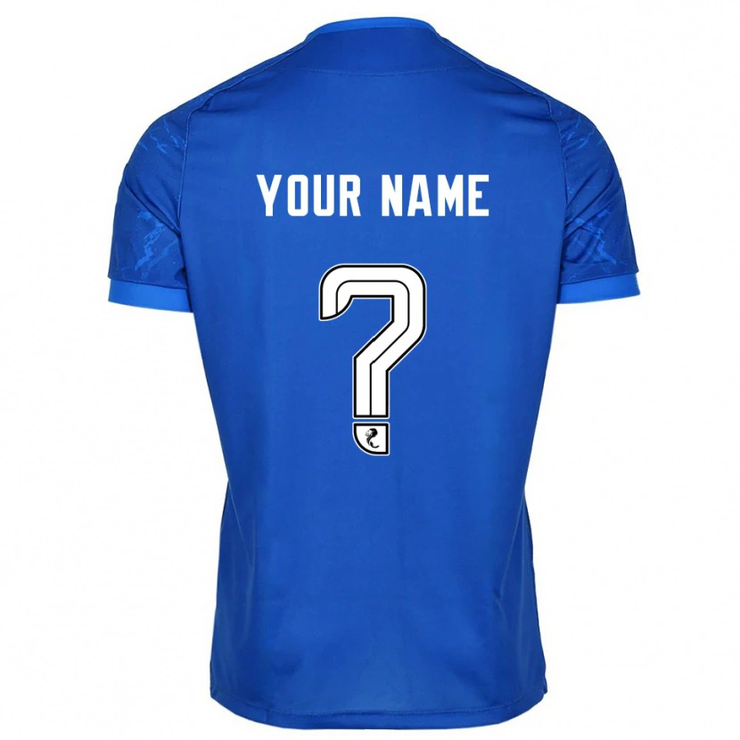 Danxen Men Your Name #0 Blue White Home Jersey 2025/26 T-Shirt