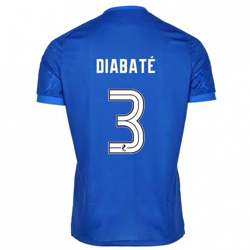 Danxen Men Cheick Diabaté #3 Blue White Home Jersey 2025/26 T-Shirt