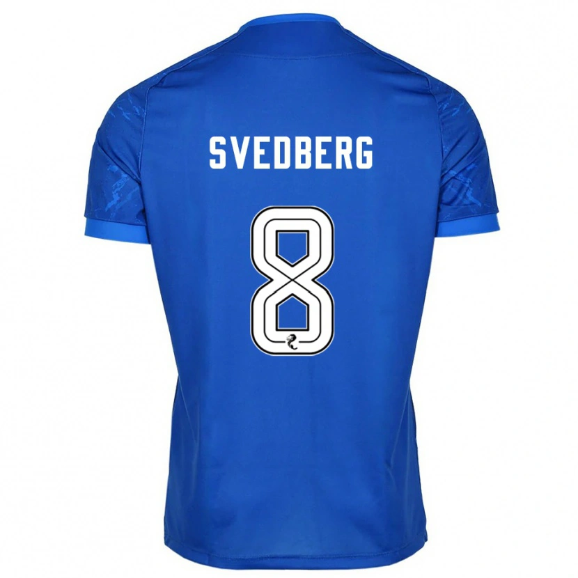 Danxen Men Jonathan Svedberg #8 Blue White Home Jersey 2025/26 T-Shirt