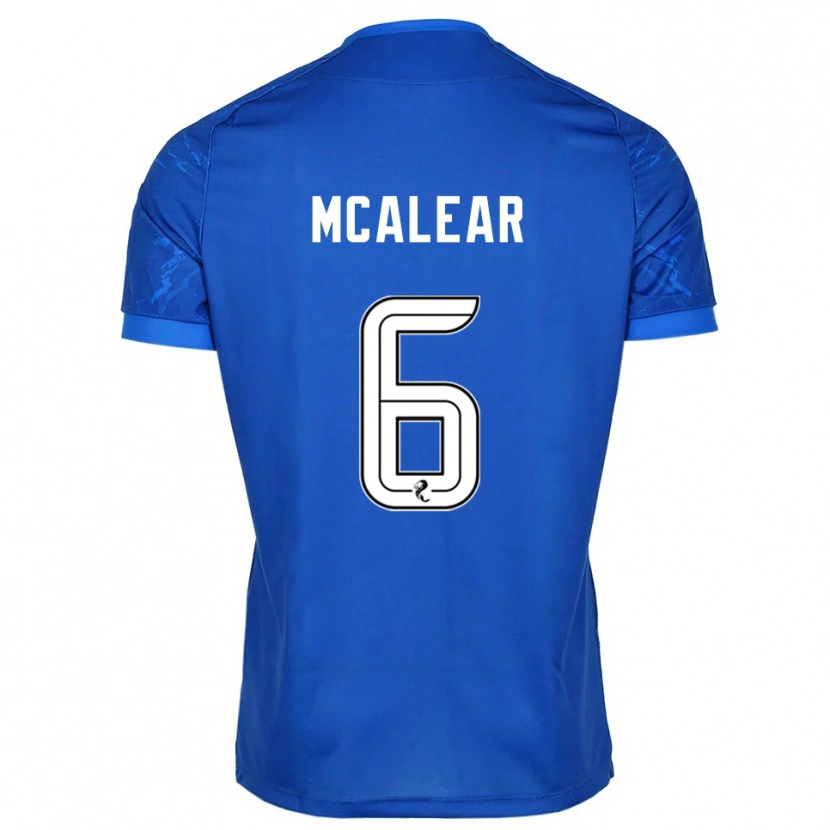 Danxen Men Reece Mcalear #6 Blue White Home Jersey 2025/26 T-Shirt