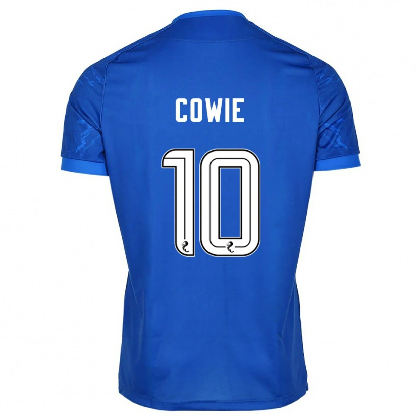 Danxen Men Ellie-May Cowie #10 Blue White Home Jersey 2025/26 T-Shirt