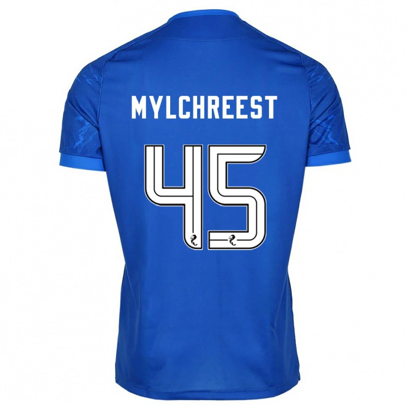 Danxen Men Jackson Mylchreest #45 Blue White Home Jersey 2025/26 T-Shirt