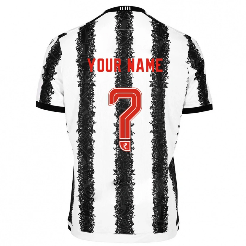 Danxen Men Your Name #0 White Black Home Jersey 2025/26 T-Shirt