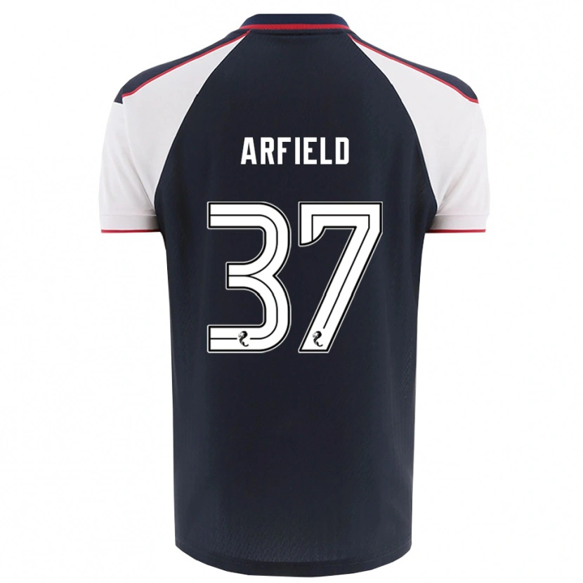 Danxen Men Scott Arfield #37 Navy White Home Jersey 2025/26 T-Shirt