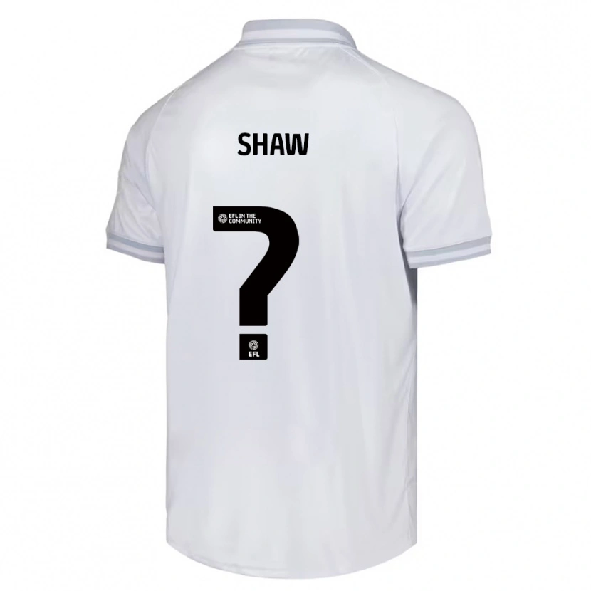 Danxen Men Nicole Shaw #0 White Gray Black Away Jersey 2025/26 T-Shirt