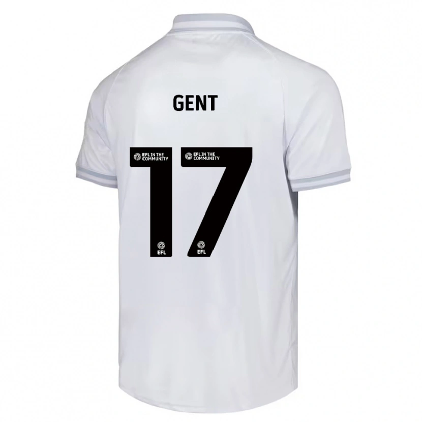 Danxen Men Georgie Gent #17 White Gray Black Away Jersey 2025/26 T-Shirt