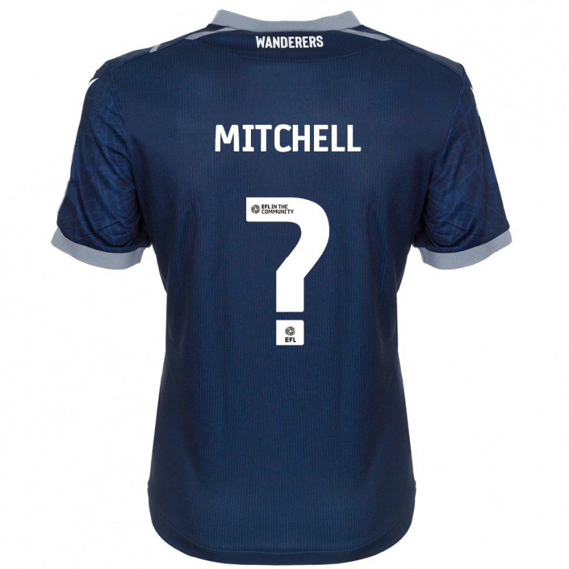 Danxen Men Maisy Mitchell #0 Navy Gray Away Jersey 2025/26 T-Shirt